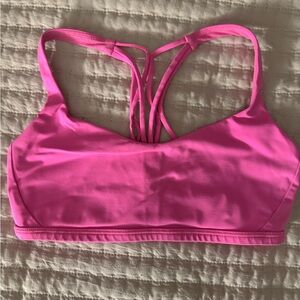 Lululemon Vibrant Pink Sports Bra for Women